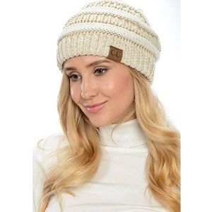 C.C Cable Knit Warm Beanie NWOT